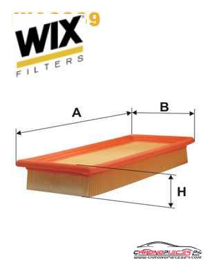 Achat de WIX FILTERS WA6269 Filtre à air pas chères