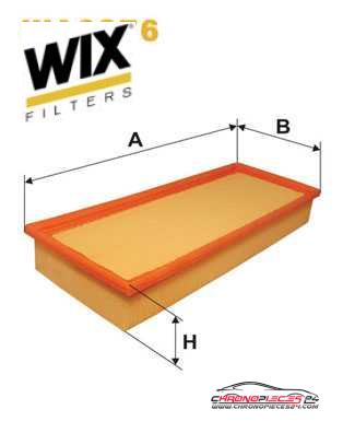 Achat de WIX FILTERS WA6276 Filtre à air pas chères