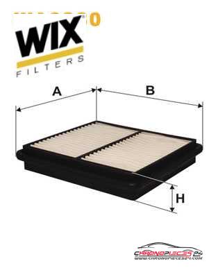 Achat de WIX FILTERS WA6280 Filtre à air pas chères