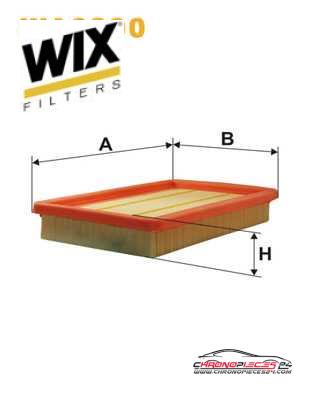 Achat de WIX FILTERS WA6290 Filtre à air pas chères