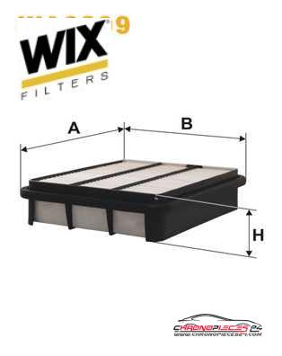 Achat de WIX FILTERS WA6299 Filtre à air pas chères