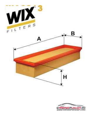 Achat de WIX FILTERS WA6313 Filtre à air pas chères