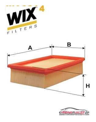 Achat de WIX FILTERS WA6314 Filtre à air pas chères