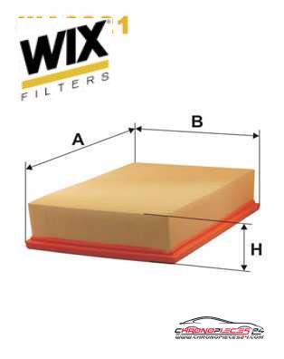 Achat de WIX FILTERS WA6321 Filtre à air pas chères