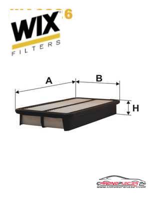 Achat de WIX FILTERS WA6326 Filtre à air pas chères