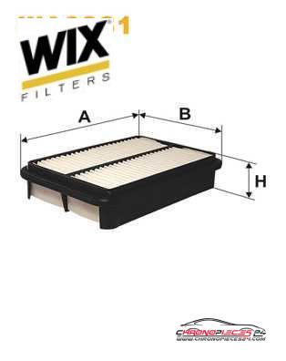 Achat de WIX FILTERS WA6331 Filtre à air pas chères