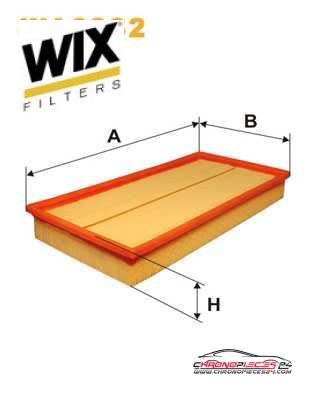 Achat de WIX FILTERS WA6332 Filtre à air pas chères