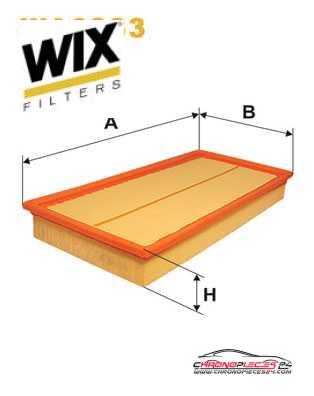 Achat de WIX FILTERS WA6333 Filtre à air pas chères