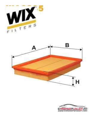 Achat de WIX FILTERS WA6335 Filtre à air pas chères