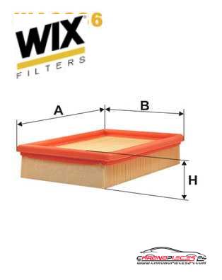 Achat de WIX FILTERS WA6336 Filtre à air pas chères