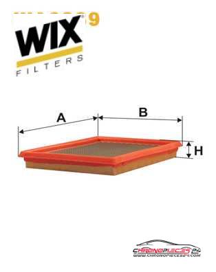 Achat de WIX FILTERS WA6339 Filtre à air pas chères