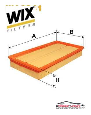 Achat de WIX FILTERS WA6341 Filtre à air pas chères