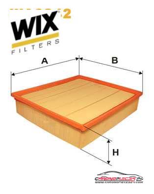 Achat de WIX FILTERS WA6342 Filtre à air pas chères