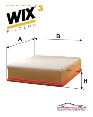 Achat de WIX FILTERS WA6343 Filtre à air pas chères