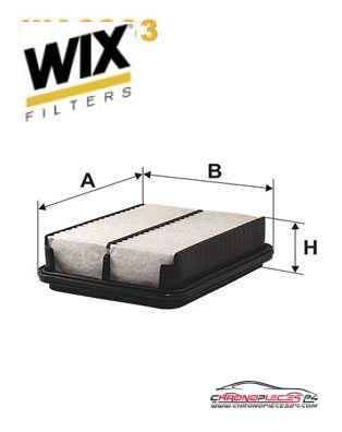 Achat de WIX FILTERS WA6363 Filtre à air pas chères