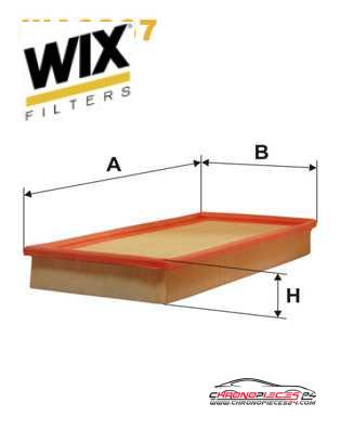 Achat de WIX FILTERS WA6367 Filtre à air pas chères