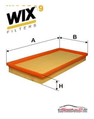 Achat de WIX FILTERS WA6369 Filtre à air pas chères