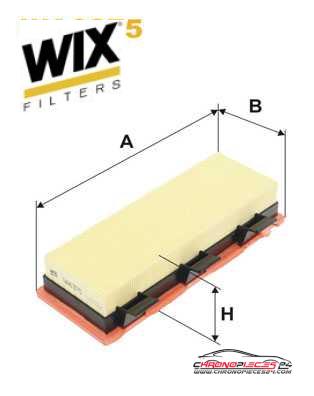 Achat de WIX FILTERS WA6375 Filtre à air pas chères