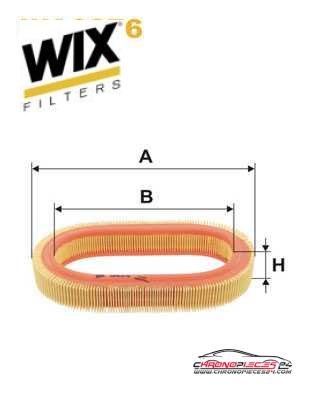 Achat de WIX FILTERS WA6376 Filtre à air pas chères