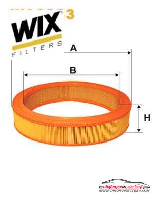 Achat de WIX FILTERS WA6383 Filtre à air pas chères