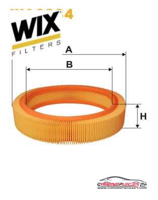 Achat de WIX FILTERS WA6384 Filtre à air pas chères