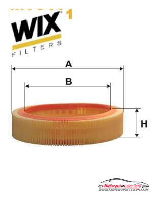 Achat de WIX FILTERS WA6411 Filtre à air pas chères