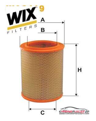 Achat de WIX FILTERS WA6419 Filtre à air pas chères