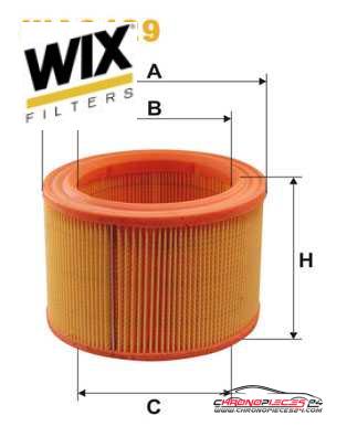 Achat de WIX FILTERS WA6429 Filtre à air pas chères