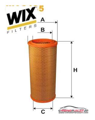 Achat de WIX FILTERS WA6435 Filtre à air pas chères