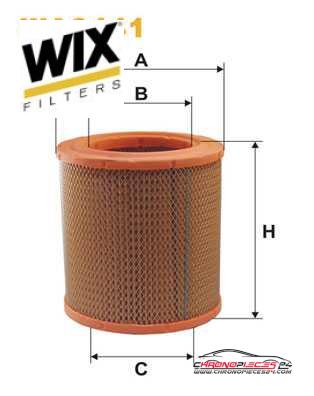 Achat de WIX FILTERS WA6441 Filtre à air pas chères