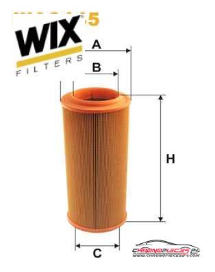 Achat de WIX FILTERS WA6445 Filtre à air pas chères