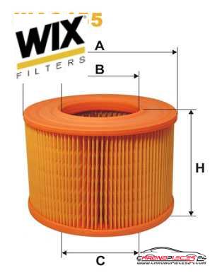 Achat de WIX FILTERS WA6455 Filtre à air pas chères