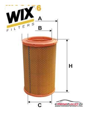 Achat de WIX FILTERS WA6456 Filtre à air pas chères