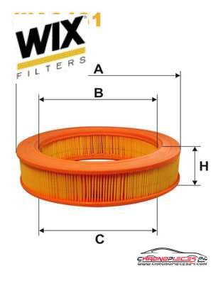 Achat de WIX FILTERS WA6461 Filtre à air pas chères