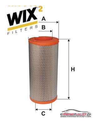 Achat de WIX FILTERS WA6462 Filtre à air pas chères