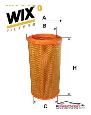 Achat de WIX FILTERS WA6480 Filtre à air pas chères