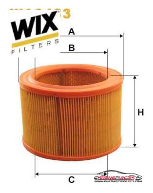 Achat de WIX FILTERS WA6483 Filtre à air pas chères