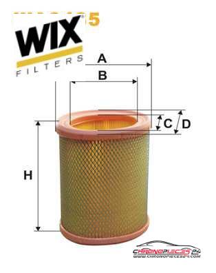 Achat de WIX FILTERS WA6485 Filtre à air pas chères