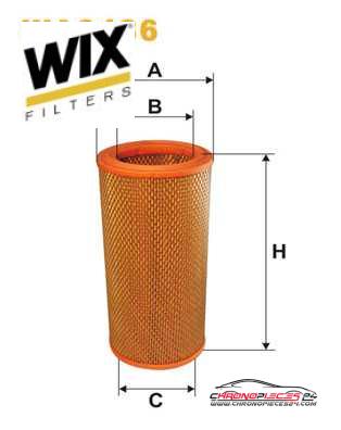 Achat de WIX FILTERS WA6486 Filtre à air pas chères