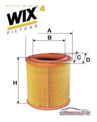 Achat de WIX FILTERS WA6524 Filtre à air pas chères