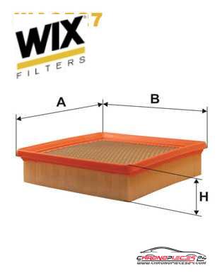 Achat de WIX FILTERS WA6527 Filtre à air pas chères