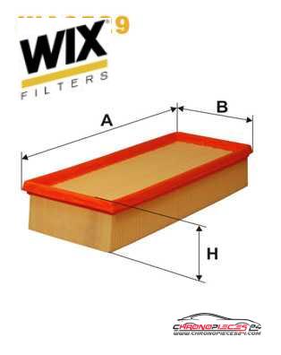 Achat de WIX FILTERS WA6529 Filtre à air pas chères