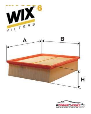 Achat de WIX FILTERS WA6536 Filtre à air pas chères