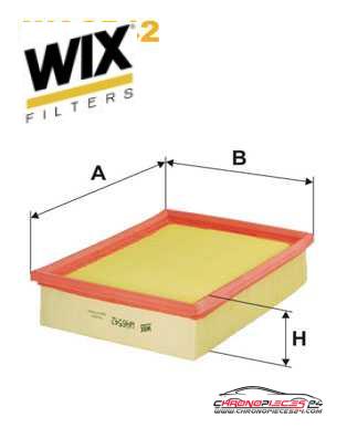 Achat de WIX FILTERS WA6542 Filtre à air pas chères