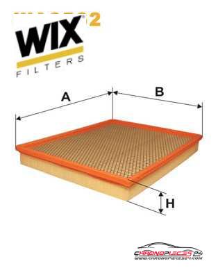 Achat de WIX FILTERS WA6562 Filtre à air pas chères