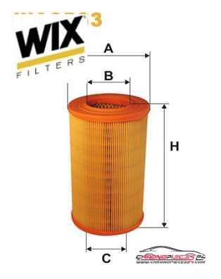 Achat de WIX FILTERS WA6563 Filtre à air pas chères