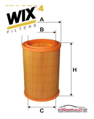 Achat de WIX FILTERS WA6564 Filtre à air pas chères