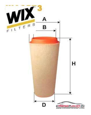 Achat de WIX FILTERS WA6573 Filtre à air pas chères