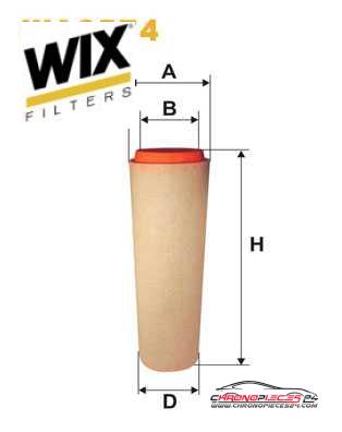 Achat de WIX FILTERS WA6574 Filtre à air pas chères