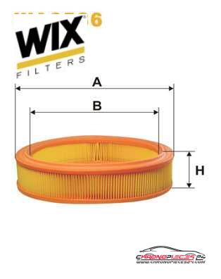 Achat de WIX FILTERS WA6586 Filtre à air pas chères